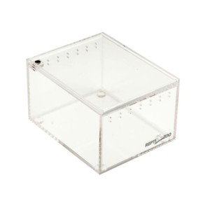 Acrylic terrarium 105x85x66 mm - container for crickets, spiders