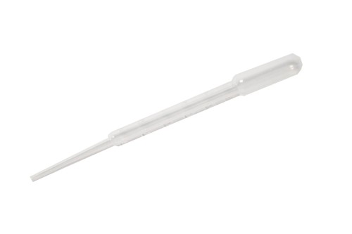 Pipeta bezbarwna 3 ml z podziałką