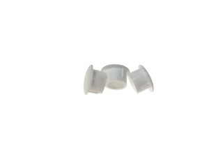 White caps for the hole fi10 (50 pcs)