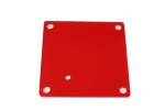Red cover for ant nest 10x10 cm