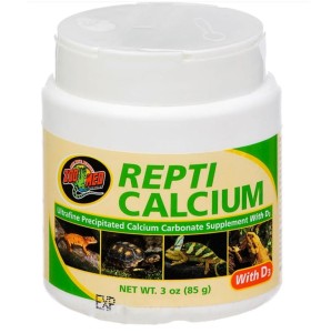 Lime for reptiles and amphibians without vit. D3- ZOOMED Repti Calcium 85g