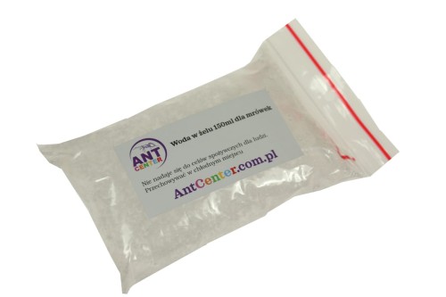 Woda w żelu dla mrówek i innych zwierząt