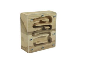 Wooden nest  9x10 cm (nr 4) natural color