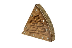 Wooden nest  16x 14,5 cm (nr 10 ) oiled