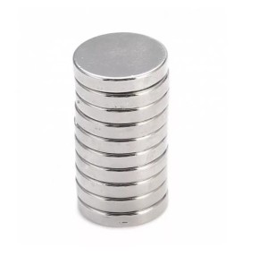 Round neodymium magnet 10x1.5 mm (10 pcs)