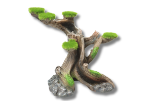 Terrarium decoration No. 59 - tree with moss