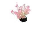Artificial little plant No. 36 pink and white