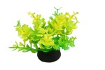 Artificial small plant No. 39 green-yellow