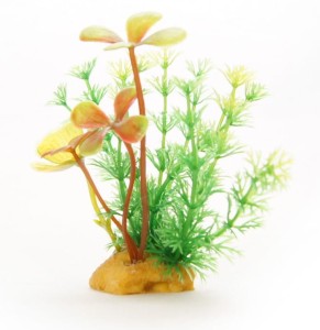 Artificial plant- A tuft of 3 different plants