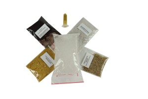 Set of food for ants