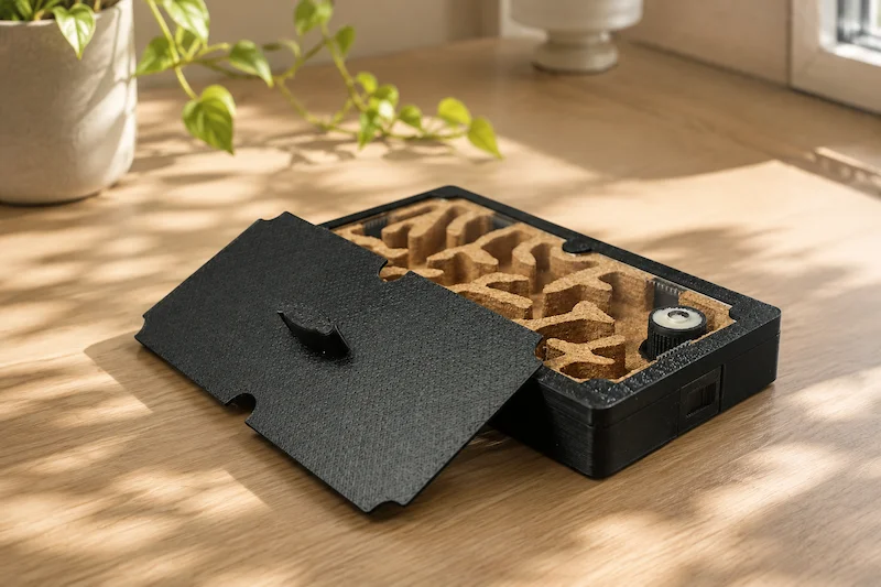 Modular cork nest for keeping ants
